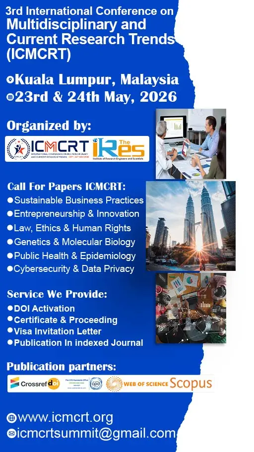 Multidisciplinary and Current Research Trends Conference in Kuala Lumpur, Malaysia